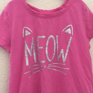 Pink meow shirt cropped!)